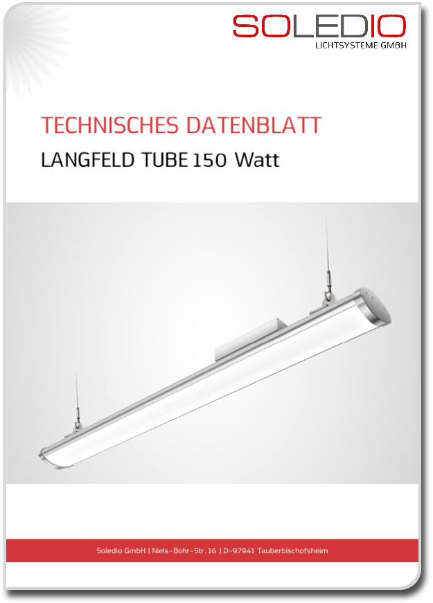 Soledio Langfeld Tube 150W DB