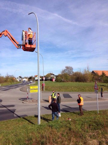 Strassenlampen Wolgast